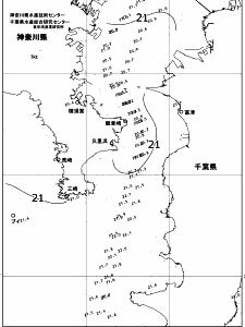 東京湾口海況図(2018/05/31)