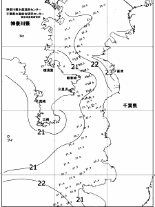東京湾口海況図(2018/06/04)