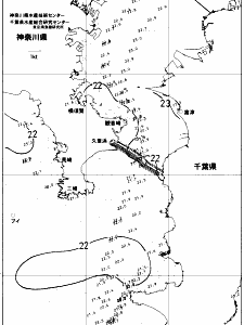 東京湾口海況図(2018/06/08)
