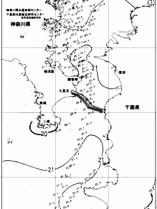 東京湾口海況図(2018/06/15)