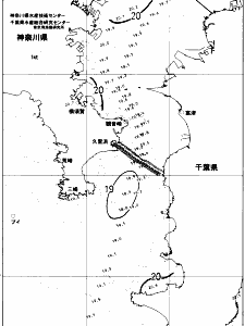 東京湾口海況図(2018/06/17)