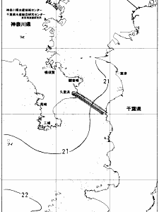 東京湾口海況図(2018/06/24)