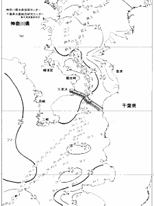 東京湾口海況図(2018/07/17)