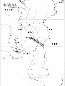 東京湾口海況図(2018/07/27)