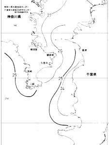 東京湾口海況図(2018/07/28)