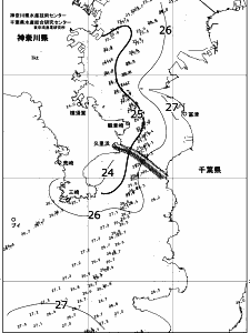 東京湾口海況図(2018/08/16)