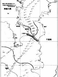 東京湾口海況図(2018/09/14)