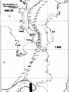 東京湾口海況図(2018/09/23)