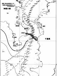 東京湾口海況図(2018/11/15)