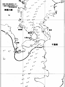 東京湾口海況図(2018/11/28)