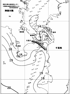 東京湾口海況図(2018/12/25)