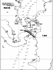 東京湾口海況図(2018/12/27)
