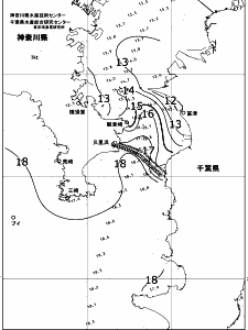 東京湾口海況図(2018/12/29)
