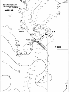 東京湾口海況図(2019/01/14)