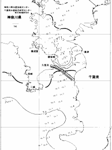 東京湾口海況図(2019/02/23)