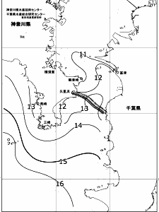 東京湾口海況図(2019/03/04)