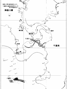 東京湾口海況図(2019/03/15)