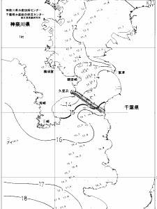 東京湾口海況図(2019/03/16)