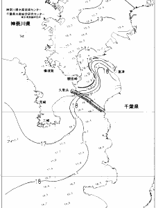 東京湾口海況図(2019/03/22)