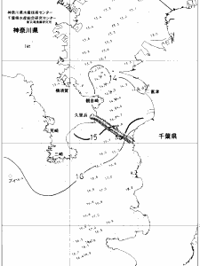 東京湾口海況図(2019/03/29)
