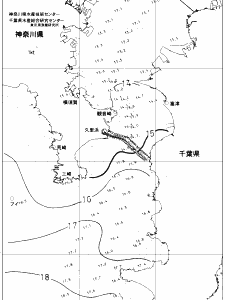 東京湾口海況図(2019/03/30)