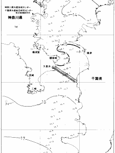 東京湾口海況図(2019/04/08)
