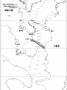 東京湾口海況図(2019/04/19)