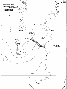 東京湾口海況図(2019/04/21)