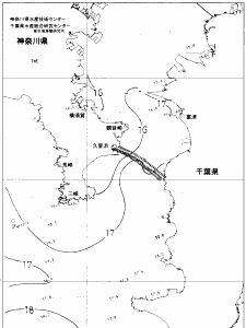 東京湾口海況図(2019/04/23)