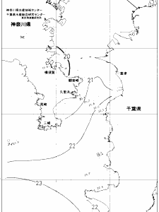 東京湾口海況図(2019/06/15)