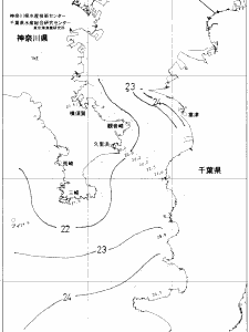 東京湾口海況図(2019/06/27)