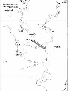 東京湾口海況図(2019/07/01)