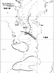東京湾口海況図(2019/07/27)