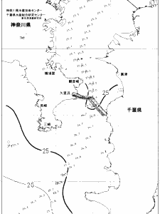 東京湾口海況図(2019/09/15)
