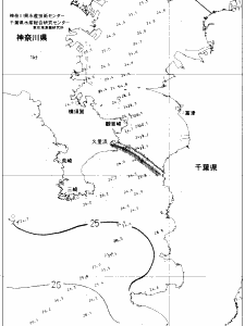 東京湾口海況図(2019/09/18)