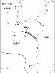 東京湾口海況図(2019/09/22)