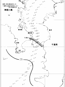 東京湾口海況図(2019/09/23)