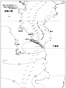東京湾口海況図(2019/11/03)