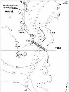 東京湾口海況図(2019/11/04)