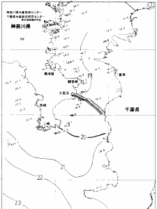東京湾口海況図(2019/11/06)