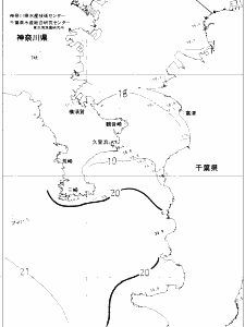 東京湾口海況図(2019/11/23)