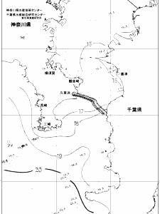 東京湾口海況図(2019/12/06)