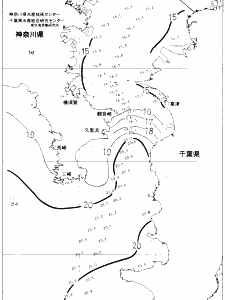 東京湾口海況図(2019/12/19)