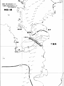 東京湾口海況図(2019/12/31)