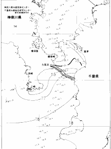 東京湾口海況図(2020/01/14)