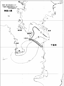 東京湾口海況図(2020/01/17)