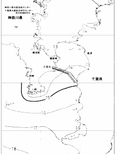 東京湾口海況図(2020/03/08)