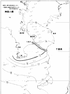 東京湾口海況図(2020/03/10)