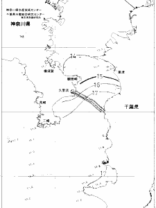 東京湾口海況図(2020/03/13)