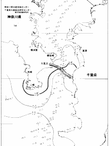 東京湾口海況図(2020/03/16)